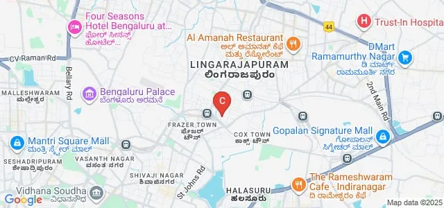 Mathrusri Ramabai Ambedkar Dental College and Hospital, Bangalore Map