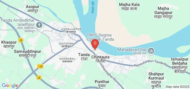 TNPG College, Ambedkar Nagar Map