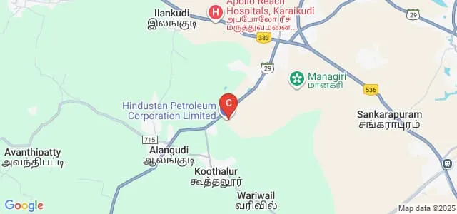 KIT and KIM Technical Campus, Karaikudi Map