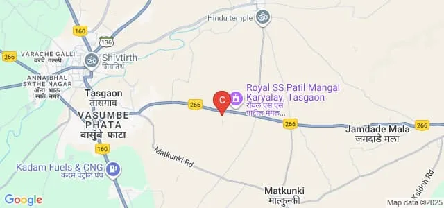 Dr APJ Abdul kalam Law College, Vasumbe Tasgaon Map