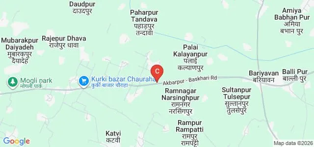 Babu Lakshman Prasad Educational Institute, Akbarpur Map