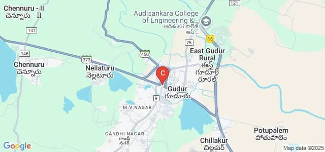 Audisankara Institute of Technology, Gudur Map