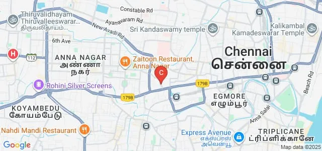 Siga Polytechnic College, Chennai Map