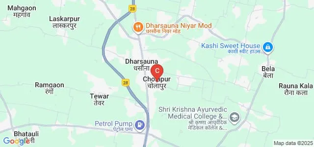 Shri Krishna Ayurvedic Medical College and Hospital, Varanasi Map