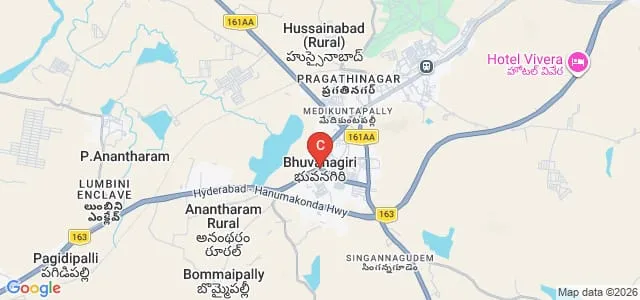 Bhongir College of Education, Bhongir Map