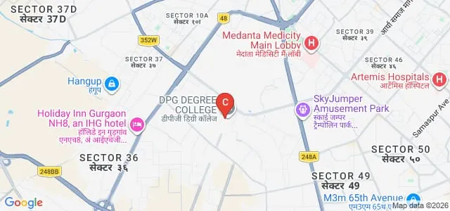 DPG Institute of Technology and Management, Gurgaon Map