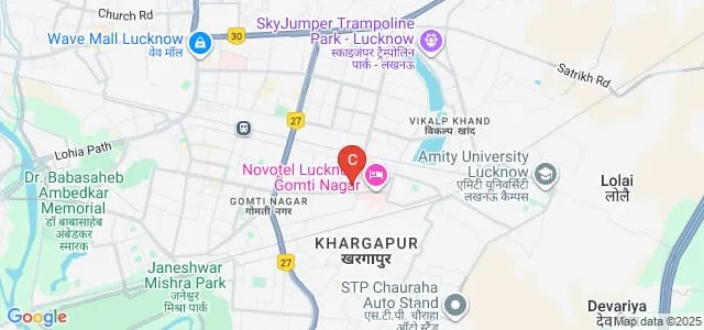 Geeta Pharmacy College, Lucknow Map