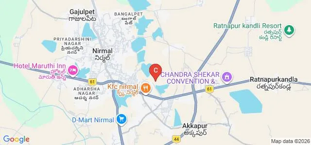 Government Medical College, Nirmal Map