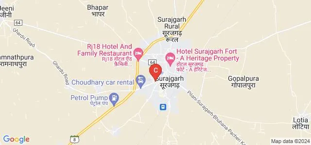 Tagore Girls College of Science and Arts, Jhunjhunun Map