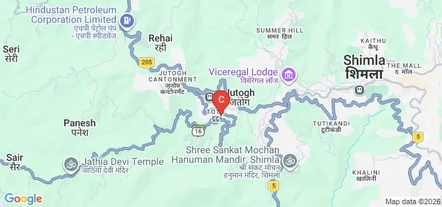 HP College of Education, Shimla Map