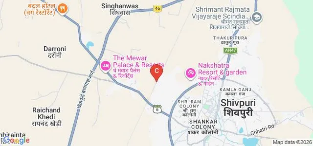MAT College of Education, Shivpuri Map