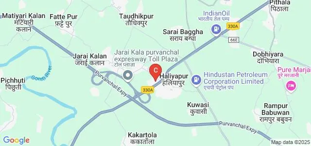 Shyam Baksh Mahavidyalaya, Sultanpur Map