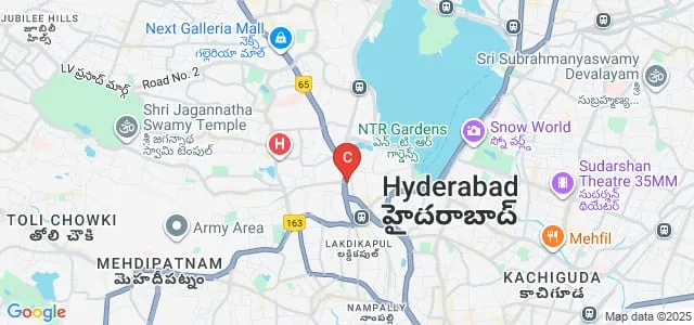 Shadan Institute of Management Studies, Khairatabad Map