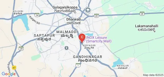Shri Bairaveshwar D P Ed College, Hubli Map