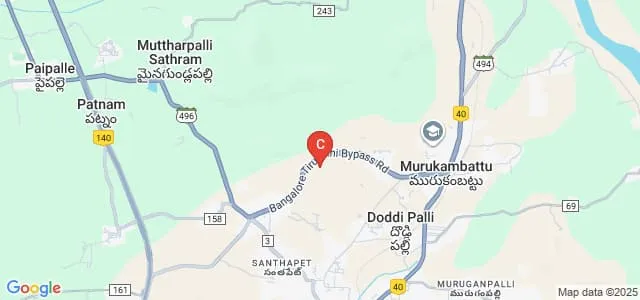 Sreenivasa Institute of Technology and Management Studies, Chittoor Map