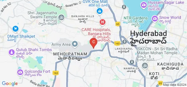 Dr VRK College of Law, Hyderabad Map