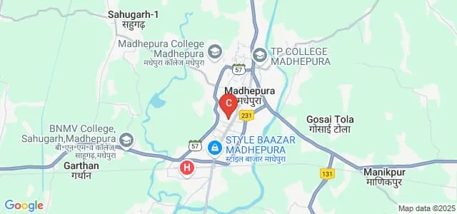 BP Mandal College of Engineering, Madhepura Map
