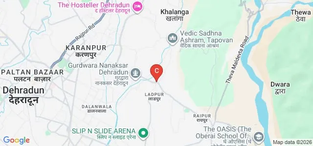 NWT College, Dehradun Map