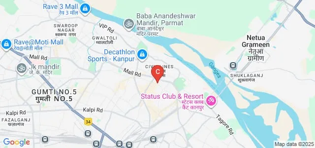 Christ Church College, Kanpur Map