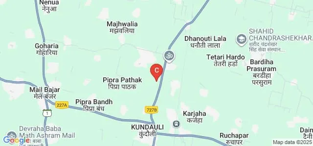 Shanti Devi Memorial Mahila Degree College, Deoria Map