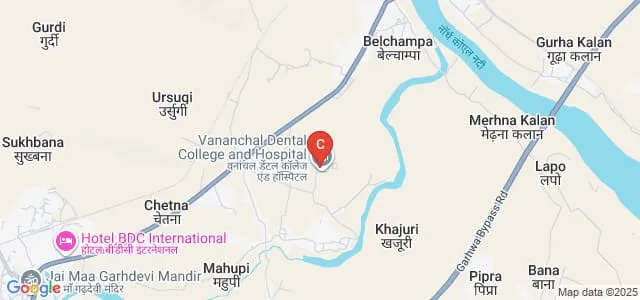 Vananchal College of Science, Garhwa Map