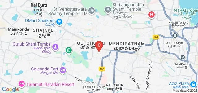 Blooms College of Hotel Management and Catering Technology, Hyderabad Map