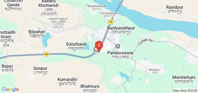 Coalfield College of Education, Burdwan Map