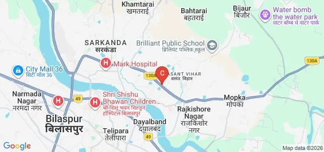 Government Mata Shabari Naveen Girls College, Bilaspur Map