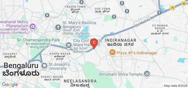St Annes Evening College, Bangalore Map