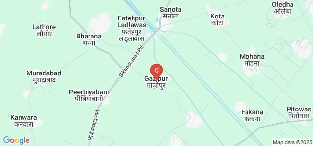 Government Homeopathic Medical College, Ghazipur Map