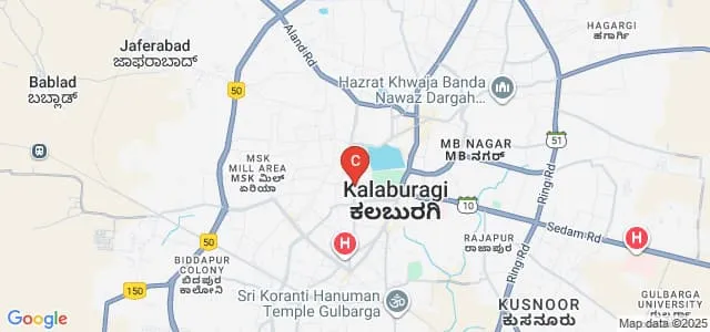 NV Society's Polytechnic, Gulbarga Map