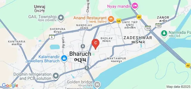 Government Engineering College, Bharuch Map