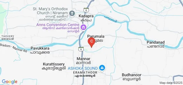 St Gregorios College of Social Science, Pathanamthitta Map