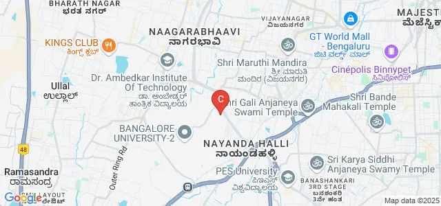 Maulana Azad National Urdu University Polytechnic, Bangalore Map