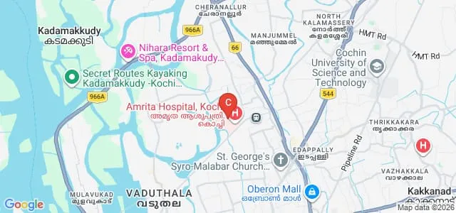 Amrita School of Dentistry, Kochi Map