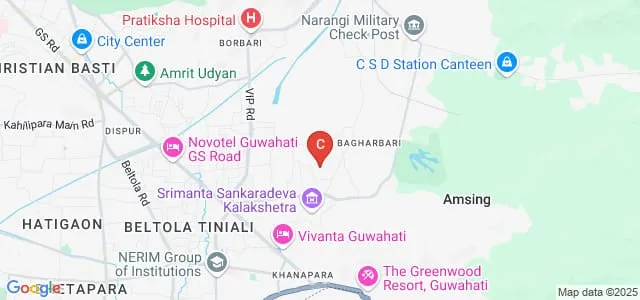 Swahid Jadav Nath Government Homoeopathic Medical College, Guwahati Map
