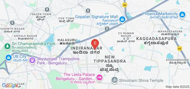Chinmaya Institute of Nursing, Bangalore Map