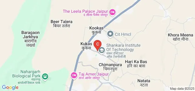 Arya College of Engineering and Research Centre, Jaipur Map