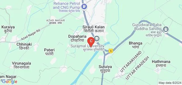 Surajmal Agarwal College of Polytechnic, Kichha Map