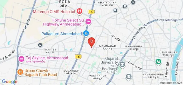 St Kabir Institute of Professional Studies, Ahmedabad Map