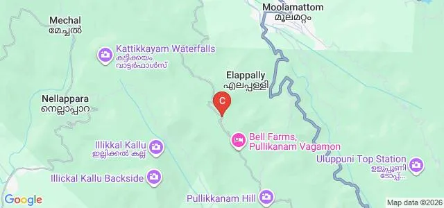 DCSMAT Business School, Idukki Map