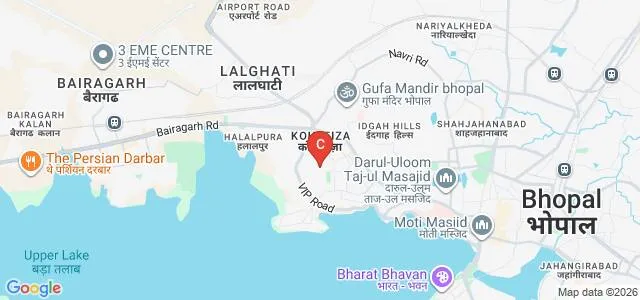 Saifia College of Arts and Commerce, Bhopal Map