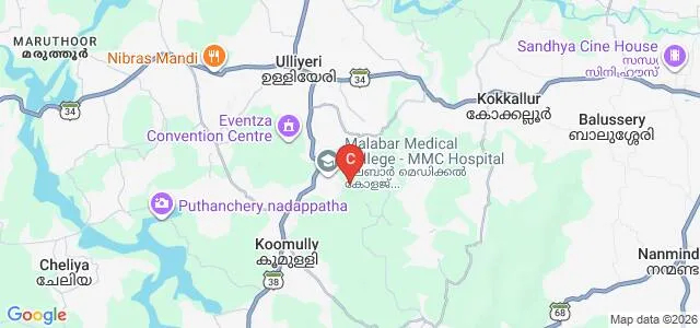 Sree Anjaneya College of Paramedical Sciences, Kozhikode Map