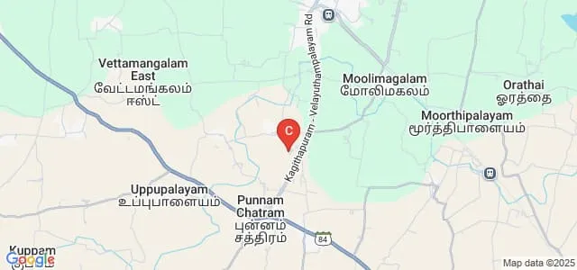 Annai Women's College, Karur Map
