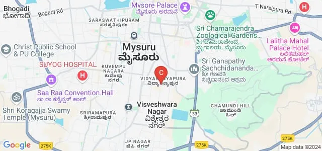 Raman College of Nursing, Mysuru Map