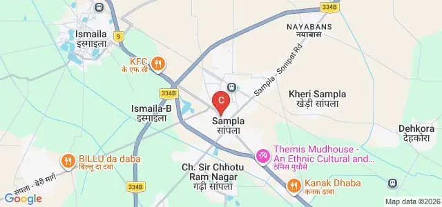 CCLS College of Architecture and Design, Rohtak Map