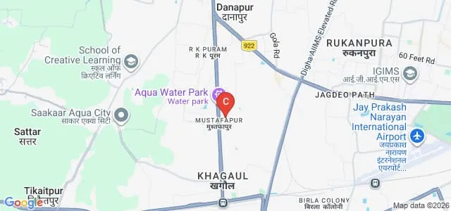 MS Institute of Education, Patna Map