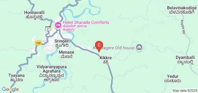 Government First Grade College, Sringeri Map