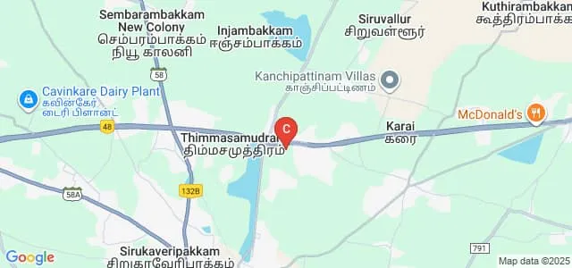 Bhaktavatsalam Polytechnic College, Kancheepuram Map