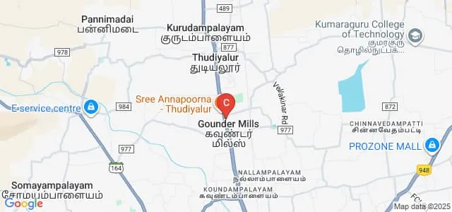 Sri Lakshmi College of Nursing, Coimbatore Map